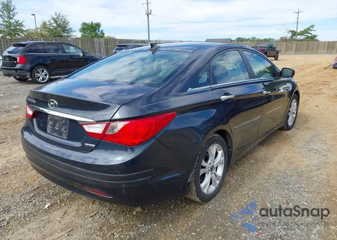 2012 Hyundai Sonata Limited from USA, damaged, VIN 5NPEC4AC6CH469825